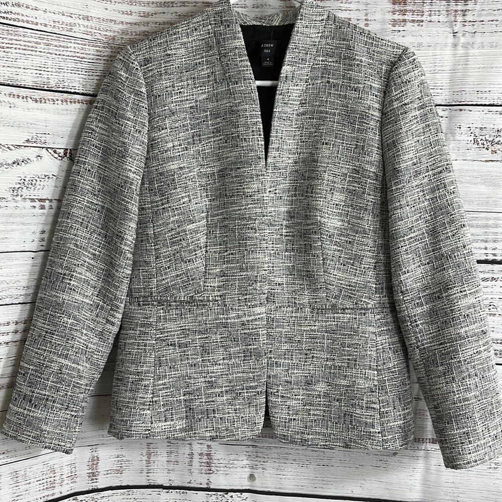 J.Crew  365 tweed blazer